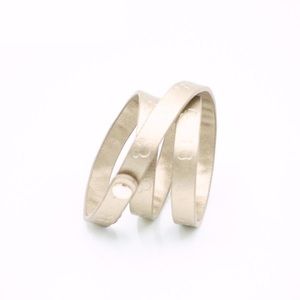 Minnie Mouse RoseGold tone faux leatherbracelet